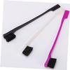 MERRYHAPY 4pcs Double-head Eyebrow Brush Comb Grooming Tool for Women Girls Smooth Edges Random Color view 4