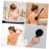 Baluue 2pcs Shower Brush Handle for Easy Bathing Lightweight Back Scrubber for Body Care Exfoliating Bath Tools view 4