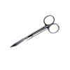 MERRYHAPY Stainless Steel Makeup Eyebrow Scissors for Precise Trimming Portable Curved Scissors Pvc Packaging for Tape and Small Hair Removal view 1