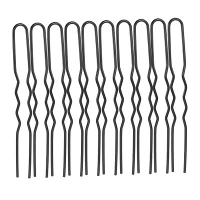 FRCOLOR 30pcs u Shaped Bow Hairpin Vintage Decorative Hairpins for Women Durable Hair Sticks for Updos and Parties for Various Hairstyles and Outfits