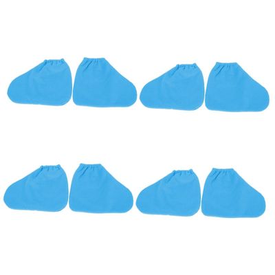 NOLITOY 4pairs Paraffin Wax Therapy Foot Covers Comfortable Cloth Foot Wraps for Moisturizing Treatment Elastic Design for Better Fit for Spa and Home Use
