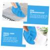 NOLITOY 4pairs Paraffin Wax Therapy Foot Covers Comfortable Cloth Foot Wraps for Moisturizing Treatment Elastic Design for Better Fit for Spa and Home Use view 4