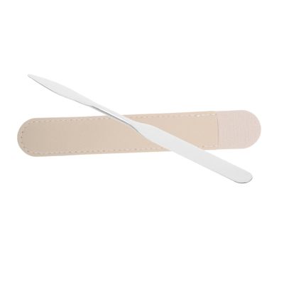 FRCOLOR 1set Stainless Steel Makeup Mixing Spatula Dual-ended Cosmetic Tool for Foundation Blush and Nail Art Easy to Clean Mixing Rod for and Beginners