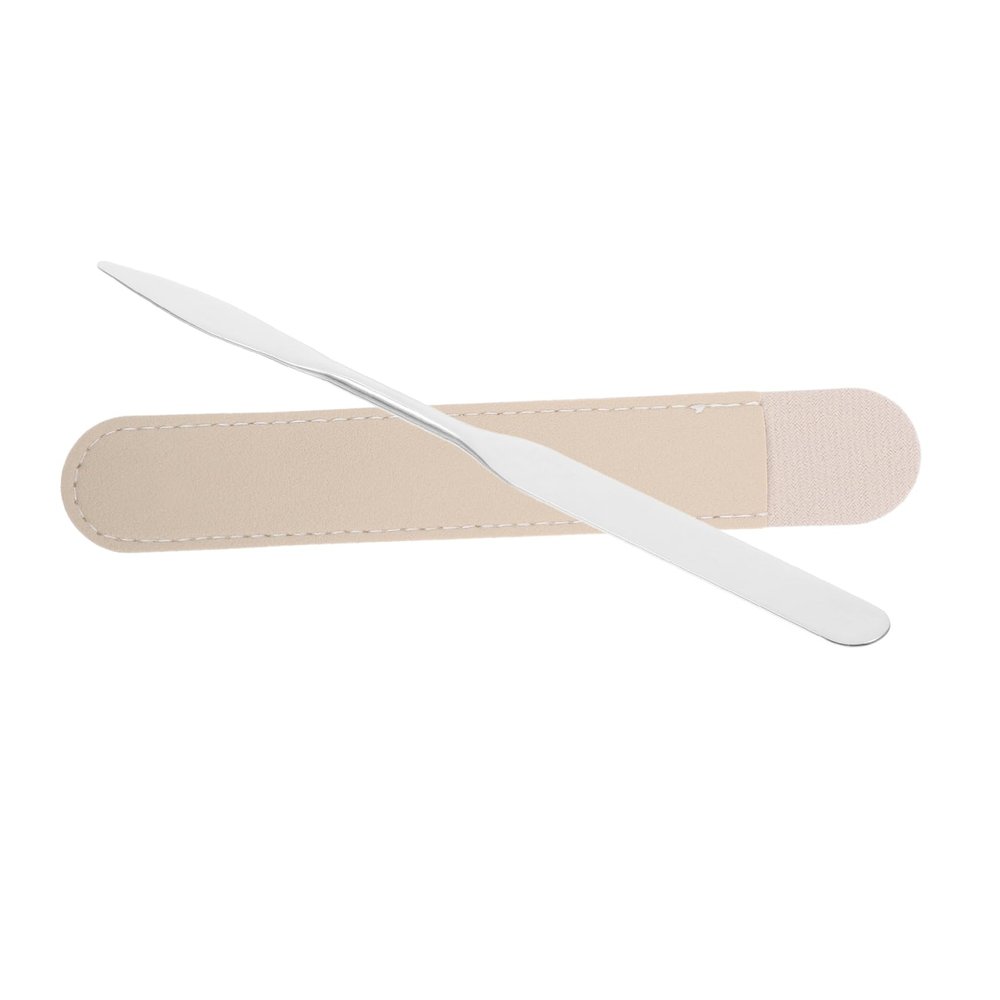 FRCOLOR 1set Stainless Steel Makeup Mixing Spatula Dual-ended Cosmetic Tool for Foundation Blush and Nail Art Easy to Clean Mixing Rod for and Beginners