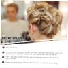 Baluue 250pcs Hair Perm Rods for Women Non- Curling Tools for Salon Use for Creating Wavy Curly Hairstyles Random Assortment view 4