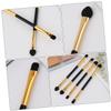 HAPINARY 45pcs Cute Makeup Brush Eye Shadow Applicators for Women Eye Brush Double-sided Shadow Applicator Comfortable Material Easy to Use Portable for Travel view 2