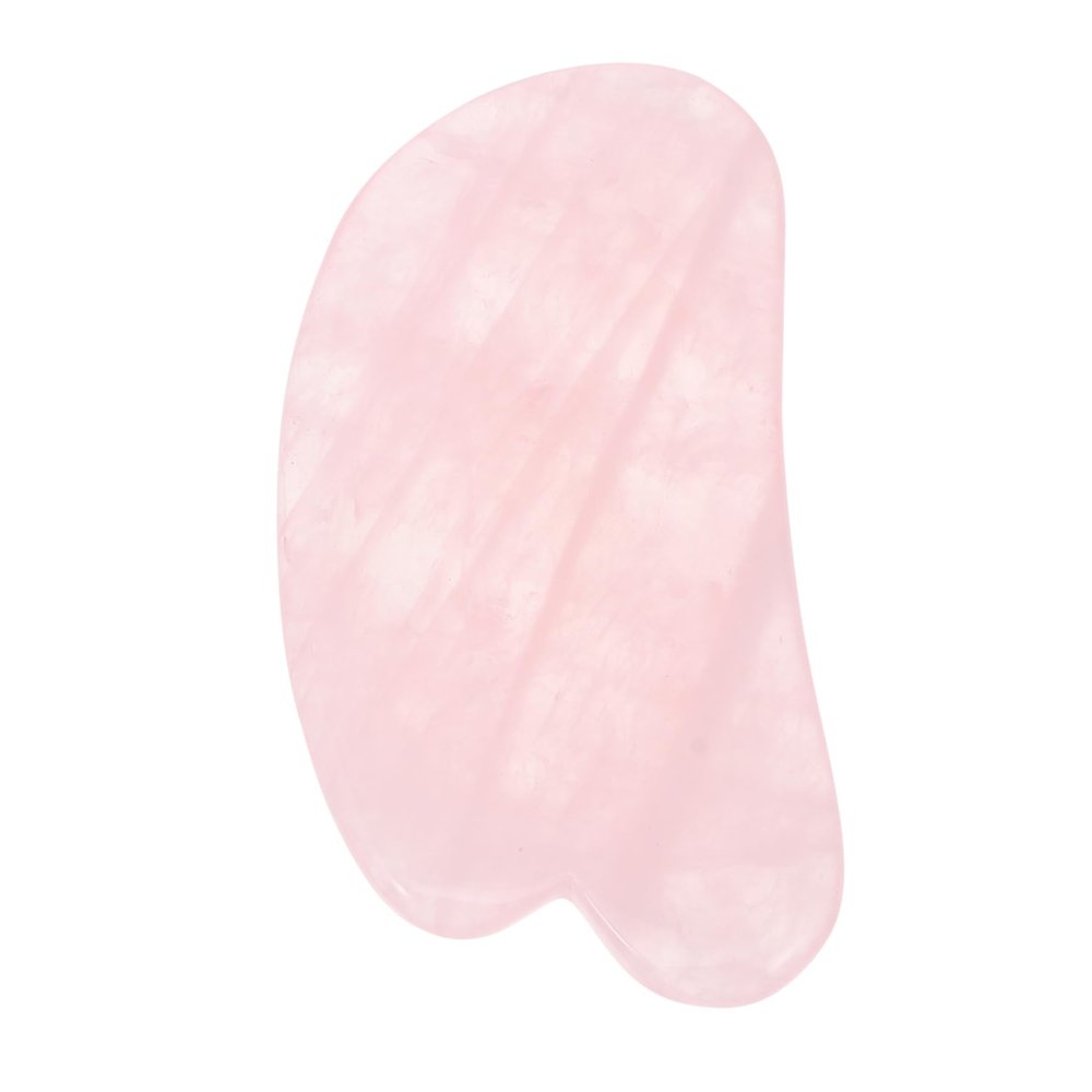 COOLHIYA Jade Gua Scraping Plate Natural Facial Massage Tool for Neck Shoulder Relaxation Smooth Texture for Safe Use Easy to Carry and Store
