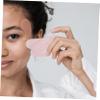 COOLHIYA Jade Gua Scraping Plate Natural Facial Massage Tool for Neck Shoulder Relaxation Smooth Texture for Safe Use Easy to Carry and Store view 3
