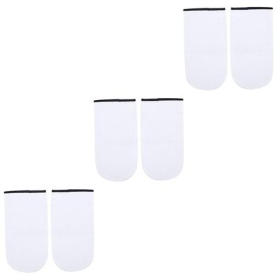 MERRYHAPY 6pairs Paraffin Wax Gloves Insulated Mitts for Heat Therapy Deep Moisturizing Bath Mitts for Hands Soft Blend for Dry Skin Care