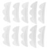 Baluue 10pairs Silicone Eyelash Perming Pads Professional Beauty Tool for Eyelash Lifting Durable and Safe for Salon Home Use for Individual and Makeup Artists view 1
