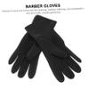 Anneome Black Gloves for Cleaning and Hair Dyeing Chemical Resistant Non-slip Reusable Elastic Hair Shampoo Barber Gloves view 3
