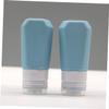 Baluue Multi-function Silicone Bottles 4 Pack Travel Bottles Airtight Dispensing for Toiletries Cosmetics view 3