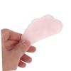 Anneome Portable Pink Crystal Scraping Plate Wing Shape Gua Board for Facial Massage Improves Circulation and Skin Tone Reduces Puffiness for Spa and Daily Use view 4