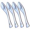 Baluue Facial Cream Spoons Set of 4 Women's Cosmetic Applying Tools No Non-scent Sturdy Metal view 1