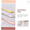 Baluue Facial Cream Spoons Set of 4 Women's Cosmetic Applying Tools No Non-scent Sturdy Metal view 4