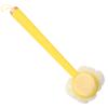 Baluue Back Scrubber for Shower Handle Bath Brush Soft Bristles Ergonomic Design for for Daily Use and Promoting Circulation Yellow view 1