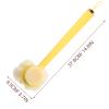 Baluue Back Scrubber for Shower Handle Bath Brush Soft Bristles Ergonomic Design for for Daily Use and Promoting Circulation Yellow view 4