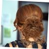 SKISUNO Hair Bun Scrunchy Ponytail Hairpiece for Women Natural Messy Bun Scrunchy Curly Hair Extension Lightweight and Easy to Wear for Everyday Use Parties view 2
