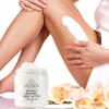 GLIMMER GODDESS Organic Whipped Body Butter for Women - Moisturizer Cream with Shea & Cocoa Butter, Almonds & Coconut Oil - Evening Snow, 8oz view 4