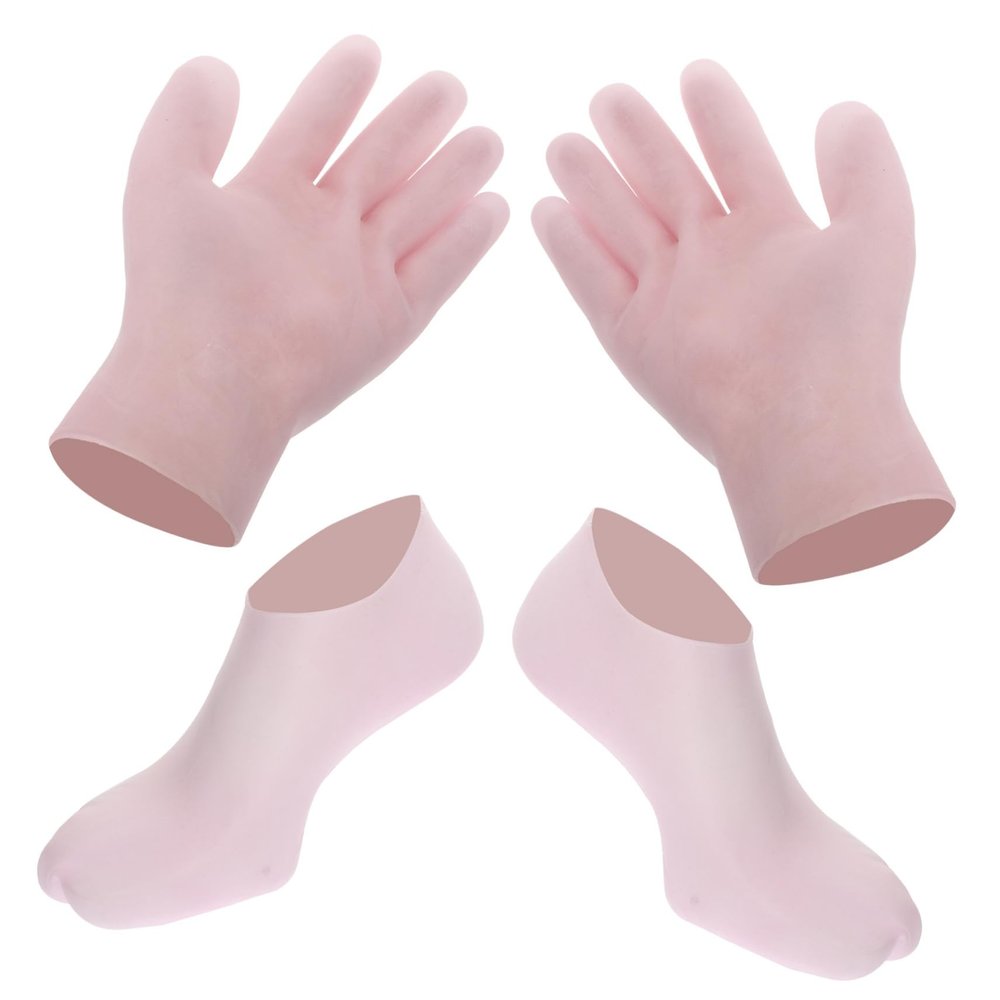BIUDECO Moisturizing Gloves and Socks for Women Soft and Uv-Resistant Hand and Foot Care for Dry and Long Wear Stylish for All Ages