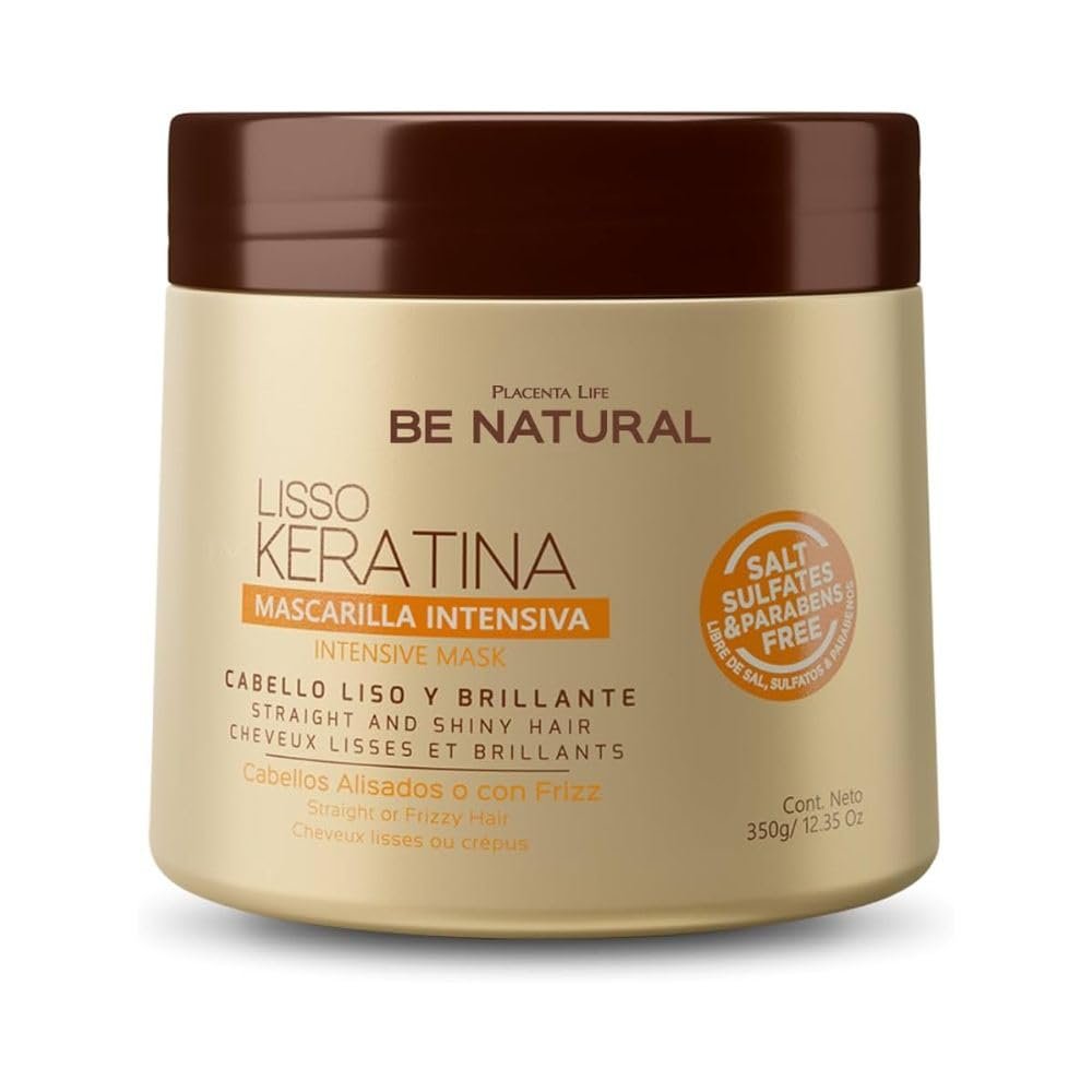 Be Natural Mascarilla de Lisso Keratina, Be Natural Lisso Keratina, Be Natural Mascarilla, Be Natural Liso Keratina, Be Natural