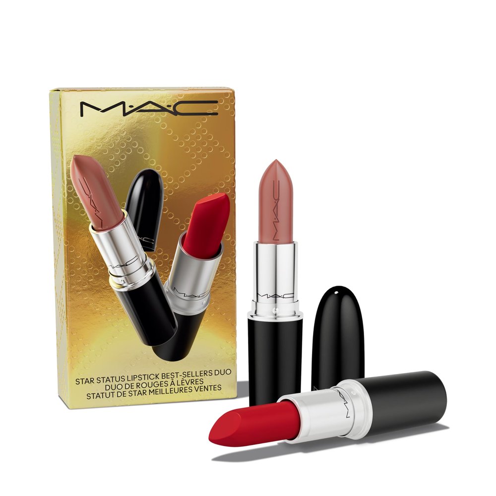 MAC Star Status Lipstick Best-Sellers Duo, 2 Full-Size Piece Set