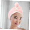 BELLIFFY Hair Drying Towel Wrap Fast Drying Microfiber Hair Hat Super Absorbent and Comfortable Water-Resistant Wrap for Showers and Daily Use view 3