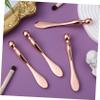 COSMEVIVI Metal Eye Applicator Roller Cream Spoon Facial Spa Tool Mini Massager Moisturizing Device Beauty Roller Set view 2