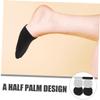COLLBATH 10pairs Breathable Half Palm Socks for Women Invisibles Socks Sweat Absorption view 3