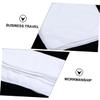 COOLHIYA 10-Pack Microfiber Towels Highly Absorbent White Bath Towels for SPA Beauty and Pedicure Use Soft and Quick-Drying Microfiber Cloths view 2