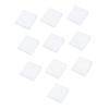 ABOOFAN 10pcs Microfiber Beauty Towels Ultra-Absorbent White Pedicure Towels for Spa and Bath Soft Disposable for Household and Hotel Use view 1