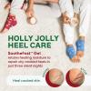 Dr. Frederick's Original Moisturizing Fuzzy Heel Socks - 3 Pairs - Cozy Gel-Lined Sleep Socks for Women & Men - Soothing Dry, Cracked Feet - Cracked Heel Repair (Holiday Special Edition) view 2