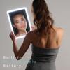 Ilios Lighting Portable Makeup Mirror with Adjustable Stand, Dimmable LED Lighting, 3 Color Modes, and Touch Control  Perfect for Travel, Vanity, and Beauty On-The-Go view 4