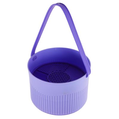 Cabilock Portable Makeup Brush Cleaning Bowl Silicone Makeup Cleaner for Efficient Removal of Powder and Residue for Daily Use Compact and Stylish Design