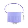 Cabilock Portable Makeup Brush Cleaning Bowl Silicone Makeup Cleaner for Efficient Removal of Powder and Residue for Daily Use Compact and Stylish Design view 2