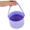 Cabilock Portable Makeup Brush Cleaning Bowl Silicone Makeup Cleaner for Efficient Removal of Powder and Residue for Daily Use Compact and Stylish Design view 3