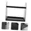 ANDRESLAD Bathroom Skincare Organizer Makeup Holder for Stylish Transparent Grey Design Space-Saving Vanity Organizer for Home Use view 4