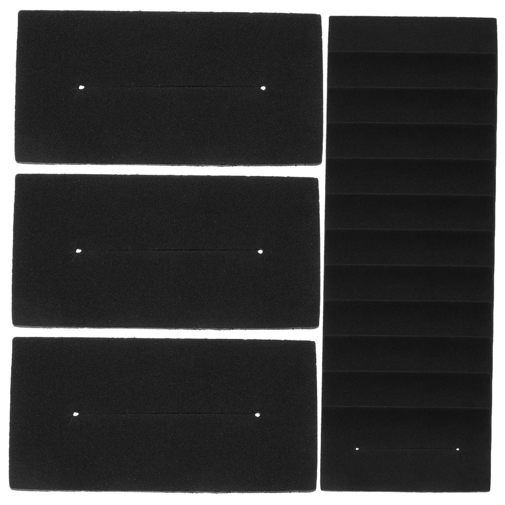 IWOWHERO 75pcs Insulation Cotton Heat Mat for Hair Perming Protective Hairdressing Mats Salon Home Hair Perm Tool