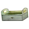 FOYTOKI Cosmetic Storage Box Drawer Makeup Organizer Desktop Organizer Lipstick Storage 4 Sections Silver view 1