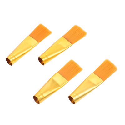 Anneome 4pcs Teapot Cleaning Tools Nylon Plastic Brush Teapot Brush Tea Makeup Head Tea Supply
