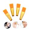 Anneome 4pcs Teapot Cleaning Tools Nylon Plastic Brush Teapot Brush Tea Makeup Head Tea Supply view 3