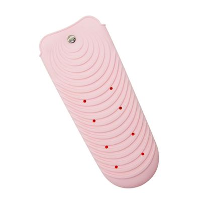 BELLIFFY Curling Iron Insulation Bag Hair Straightener Holder Heat Resistant Silicone Pouch
