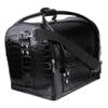 FRCOLOR Large Capacity Makeup Case Box Organizer for Cosmetics Travel Toiletries Bag Straps view 1