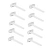 FOYTOKI 25pcs Disposable Hair Shaving Razors for Men and Women Portable Armpit and Leg Hair Removal Tools Safe and Durable Design for Daily Use and Travel White view 1