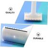 FOYTOKI 25pcs Disposable Hair Shaving Razors for Men and Women Portable Armpit and Leg Hair Removal Tools Safe and Durable Design for Daily Use and Travel White view 4