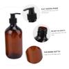 SOESFOUFU 2pcs Empty Lotion and Shampoo Bottles Screw Pump Reusable Cream Containers for Bath Home and Hotel Use view 3