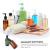SOESFOUFU 2pcs Empty Lotion and Shampoo Bottles Screw Pump Reusable Cream Containers for Bath Home and Hotel Use view 4