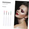 Baluue 4pcs Silicone Lip Brush Makeup Brushes Lip Cover Eyeshadow Applicators Makeup Accessories view 3