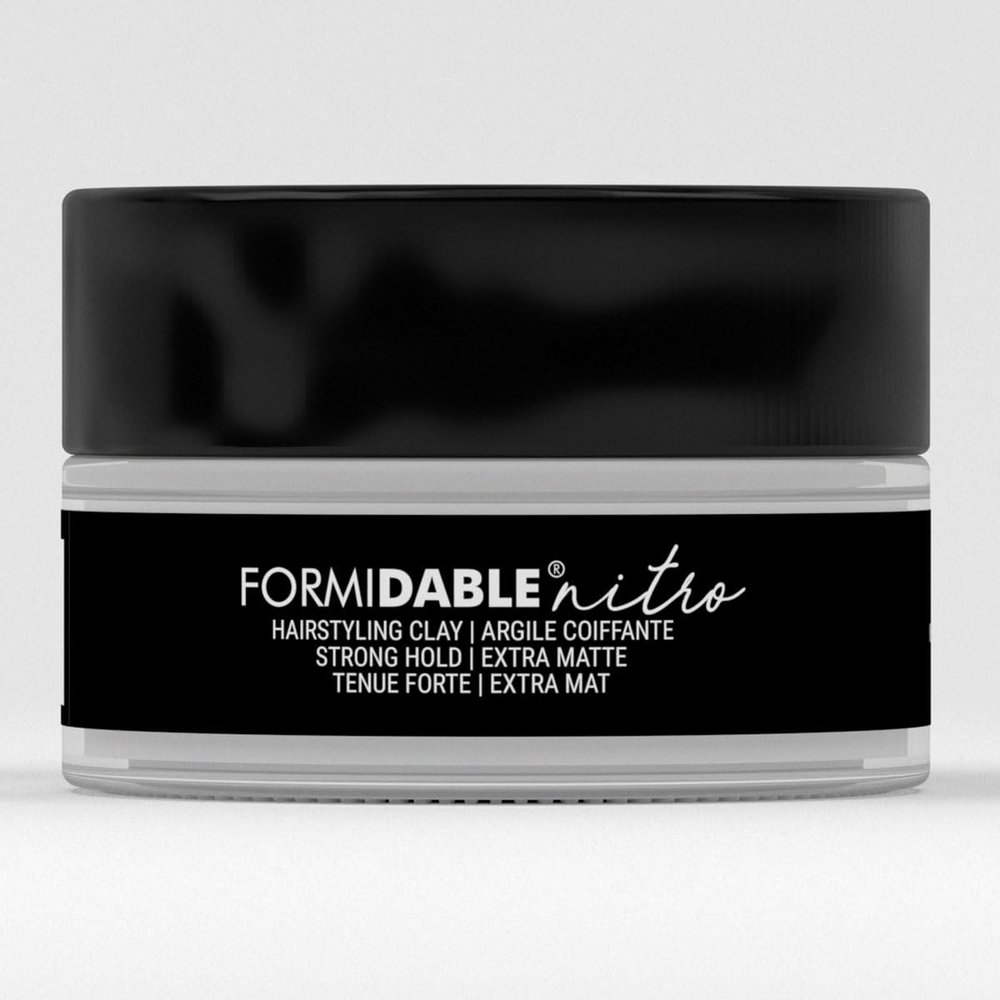 Helium Formidable Nitro Hair Clay 3.5 Oz  Firm Hold | Extra Matte Finish  Naturally Derived