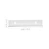 Healeved Acrylic Wall Mounted Wig Hanger for Hair Extensions Storage White view 2